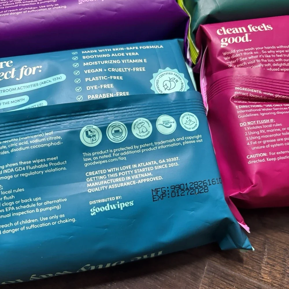 goodwipes flushable wipes